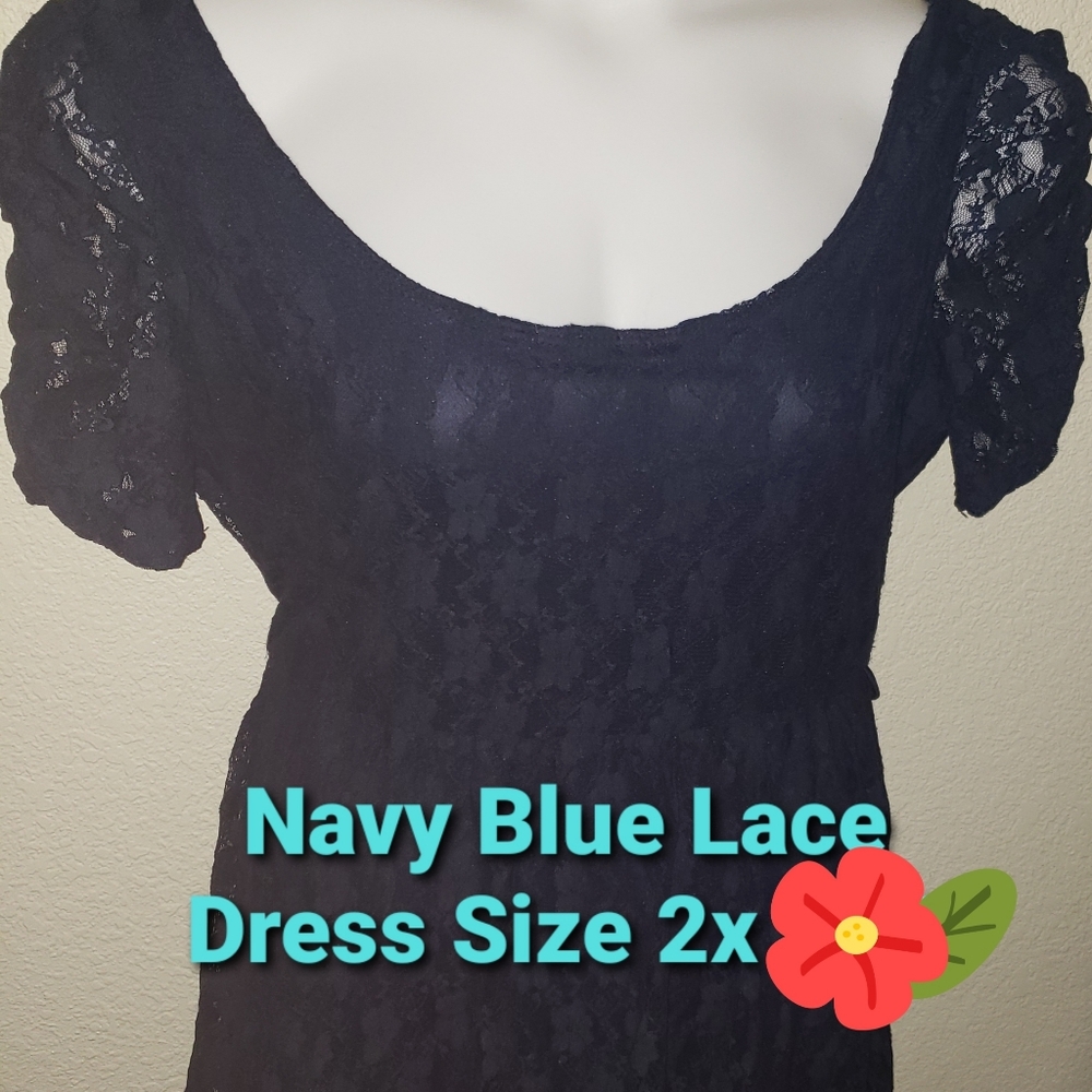 Maurice Navy blue dress